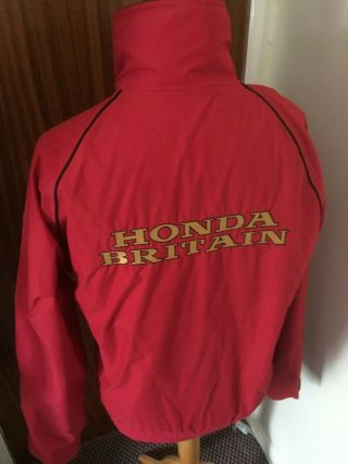 Vintage 1948 - 1998 Honda Britain Anniversary Race Team Jacket