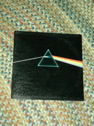 Pink Floyd Dark Side Of The Moon Vinyl Vintage Lp 70s Vinyl