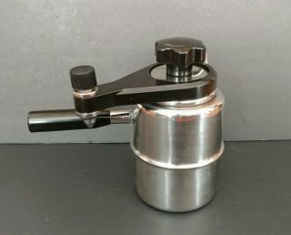 Vintage Stovetop Espresso Maker Percolator Pot Steamer Wand Milk Frother Bellman
