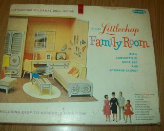The Littlechap Family Room From Remco,  Vintage 1963