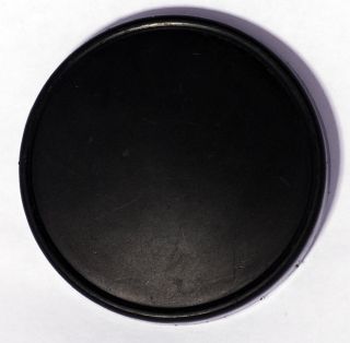 Vintage 72mm Black Lens Cap - Push On Rubber Cap For 72mm Lenses Pre - Owned