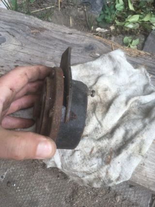 Clear Hooters Vintage 6 Volt Horn Spares Repair Look With Bracket 2