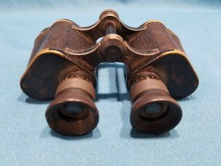 Vintage Carl Zeiss Jena Silvamar Binoculars 6x 542156