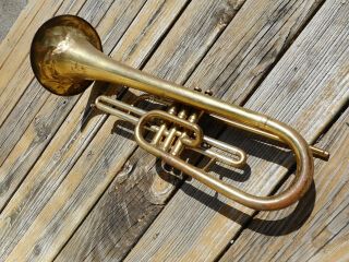 Vintage Getzen 300 Series Frumpet Marching French Horn