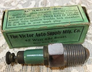 Very Rare,  Vintage “VASCO” Spark Plugs / Box 2
