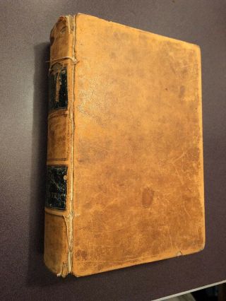 Dictionary Of The Bible By William Smith 1868 Hardcover Vintage Book