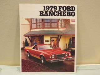Vintage 1979 Ford Ranchero Sales Brochure