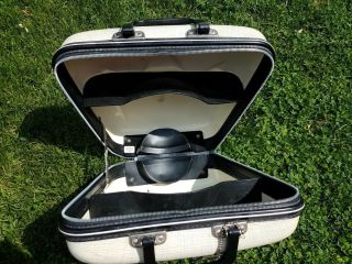 Vintage BRUNSWICK Hard Shell Carrying Case 1950 ' s 1960S Bowling Ball Bag MCM EUC 2