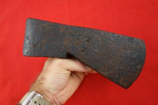 Antique 17th Century French Indian Fur Trade Biscay Axe Tomahawk Jesuit Marks