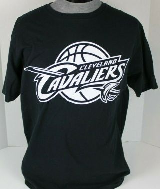 Cleveland Cavaliers 23 Lebron James Adidas Go To Tee Nba Jersey T - Shirt Mens L