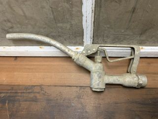 Vintage Wayne Gas Pump Nozzle Handle Heavy 17.  5” Old Gas Oil Service Decor