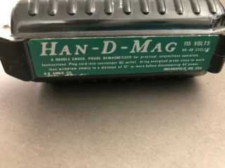 Vintage (1985) Han - D - Mag Tape deck demagnetizer. 3