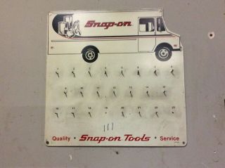 Vintage Snap - On Tools Dealer Key Hanger - Spp - 536 - Snap On