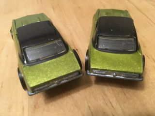 (2) Vintage Hot Wheels Blackwall 1982 ‘67 Camaro 15th Anniv.  Metal Flake Green 3