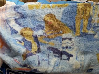 Star Wars Blanket And Bed Spread Vintage size Twin 2