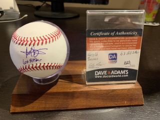 Harold Baines Signed Autographed Baseball Authentic Hof Omlb