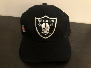 Vintage Oakland Raiders Sports Specialties Fitted 6 5/8 Youth Hat Cap