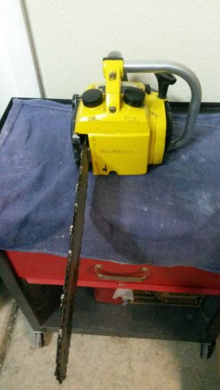 Mcculloch Mini Mac 35 Vintage Chainsaw Not Running Parts Or Project 3