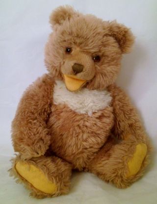 Lovely Vintage German Zotty Teddy Bear 28cm - 11 "
