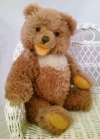 Lovely vintage German Zotty teddy bear 28cm - 11 