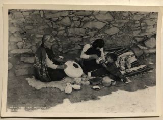 Hopi Indian Pottery Maker Nampeyo 5 X 7“ Vintage 1930s Frashers Photo