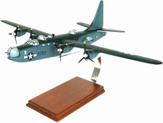 Us Navy Consolidated Pb4y - 2 Privateer Desk Display 1/66 Model Ww2 Mc Airplane