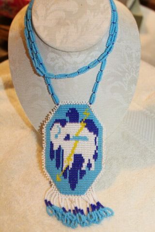 Vintage Native American Necklace 18 