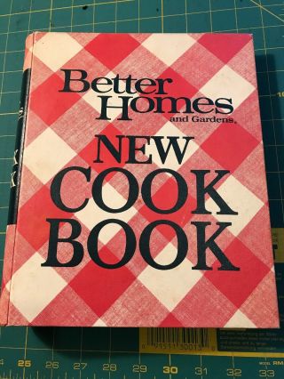 Vintage Better Homes,  Gardens Cookbook Recipes,  1968,  5 Ring Binder