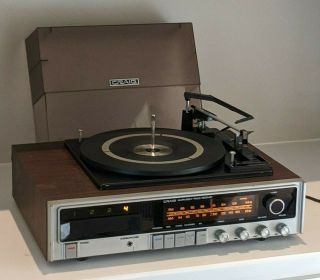 Vintage CRAIG Model 3223 AM/FM Eight 8 Track Receiver w/ Record Player (HTF) 2