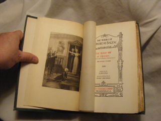 Balzac (1901/limited Edition/illustrated) The Seamy Side Of History/other Stories