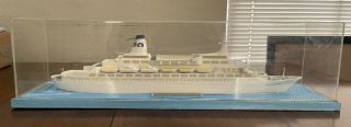 Pacific Princess “the Love Boat”model Rare Built By Artur G Henning Maritime