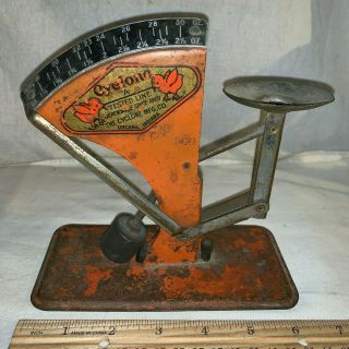 Antique Cyclone Egg Scale Urbana In Vintage Farm Tool Chick Chicken Old Grader