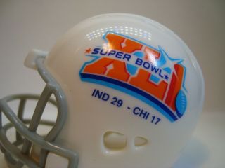 (1) Indianapolis Colts Riddell Pocket Pro Bowl Xli Winner Helmet