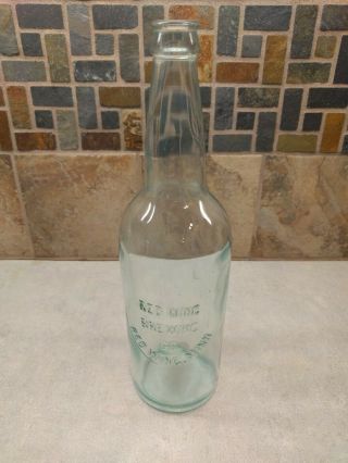 Vintage Red Wing Brewing Co.  Beer Bottle - Clear