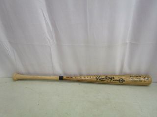 Signed Rawlings Adirondack Big Stick Professional Model Baseball Bat Will Clark