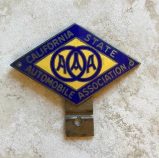 California State Automobile Association Aaa License Plate Topper