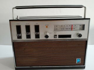 Vintage Peerless 8 Track Stereo Player With FM/AM Radio model PSR - 200 MX 2
