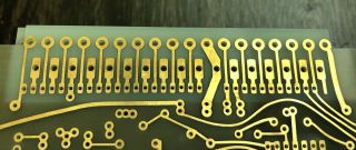 Gold Scrap Recovery - 3.  5 Lbs Vintage Gold Finger Circuit Board