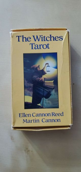 Vintage The Witches Tarot Deck By Eileen Cannon Reed With 78 Tarot Cards