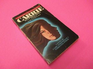 Carrie By Stephen King 1975 48th Signet Printing Vintage Paperback Book Horror