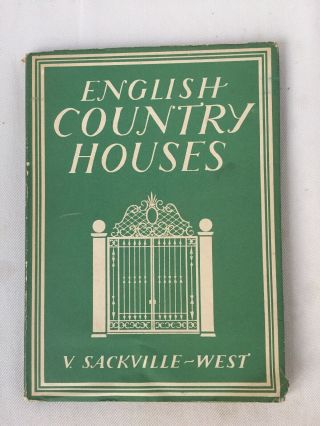 English Country Houses By Vita Sackville - West Britain In Pictures Book 1945