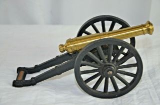 Vintage Civil War Cannon Miniature Collectible Saratoga National Historical Park
