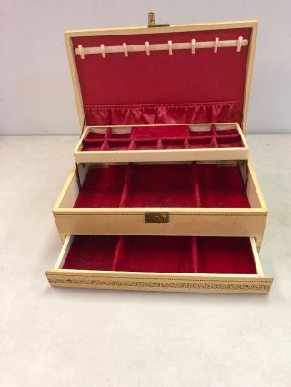 Vintage Mele? Jewelry Box With Drawer