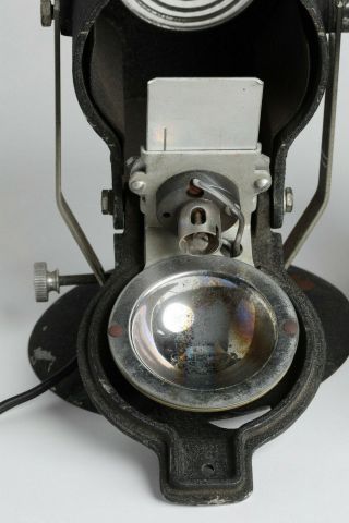 Set of 2 CYCON Mini Fresnel Spotlights HOLLYWOOD style vintage 3