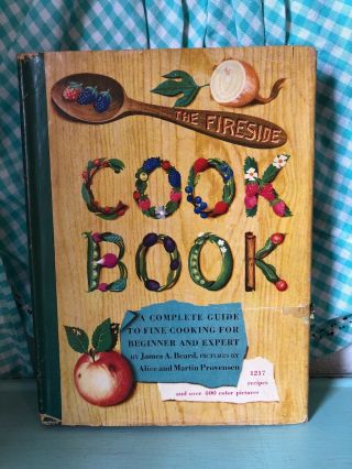Vintage The Fireside Cook Book 1949 1940 