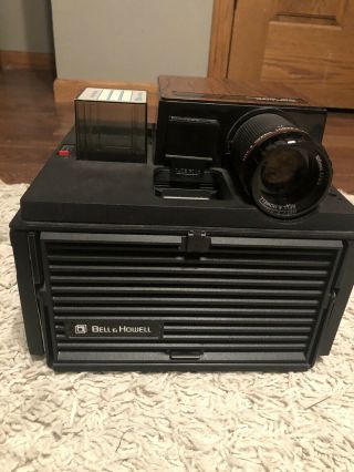 Vintage Bell And Howell Slide Cube Rc 55 Projector -