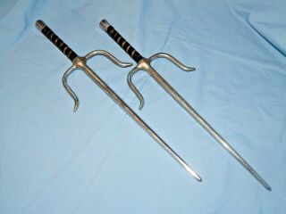 Vintage Sai Martial Arts Weapon Kobudo