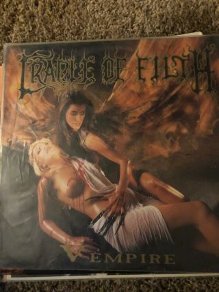 1999 Cradle Of Filth Vintage Vempire Vinyl