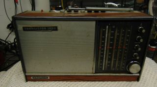 1960s Vintage Grundig Transistor 1000 Shortwave Am Fm Radio
