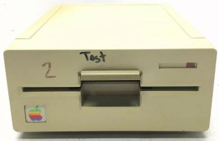 Apple Macintosh A9m0104 Unidisk Vintage 5.  25 " External Floppy Disk Drive For Iie